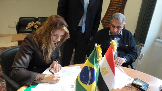 CCIBRA Egito assina protocolo de cooperação com a Federação Árabe de Portos Marítimos