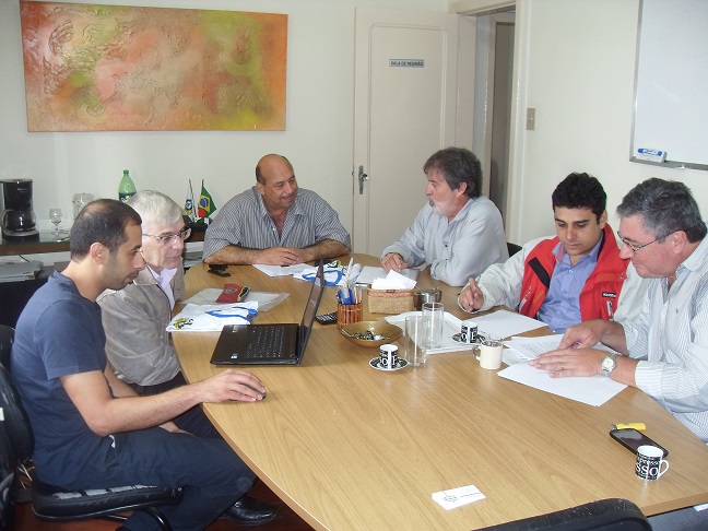 Engenheiros visitam a CCIBRA — Registro 2