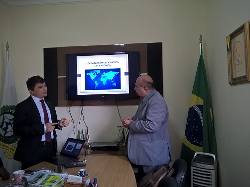 Fecomércio do Amapá visita a CCIBRA