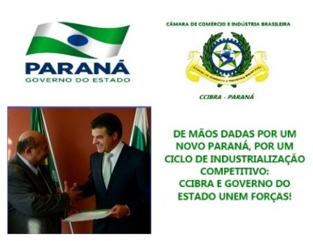 CCIBRA sela parceria com o Estado do Paraná — Registro 2
