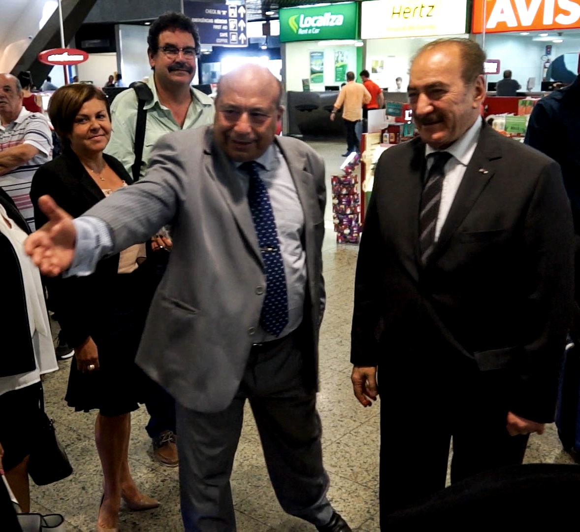 Chegada de Sir Nadhmi Auchi, Presidente da GMHSA, ao Brasil — Registro 4