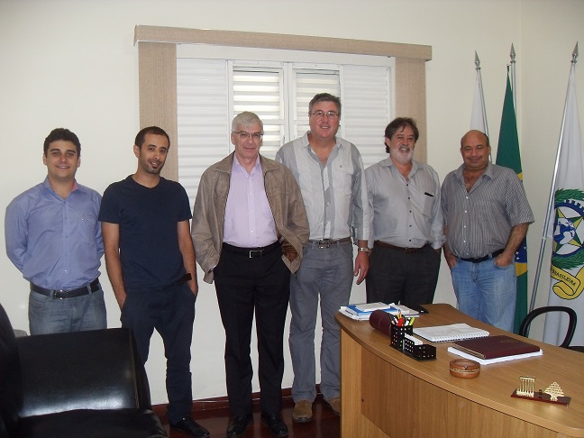 Engenheiros visitam a CCIBRA